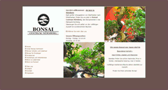 Desktop Screenshot of bonsai-zentrum-bamberg.de