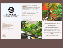 Tablet Screenshot of bonsai-zentrum-bamberg.de